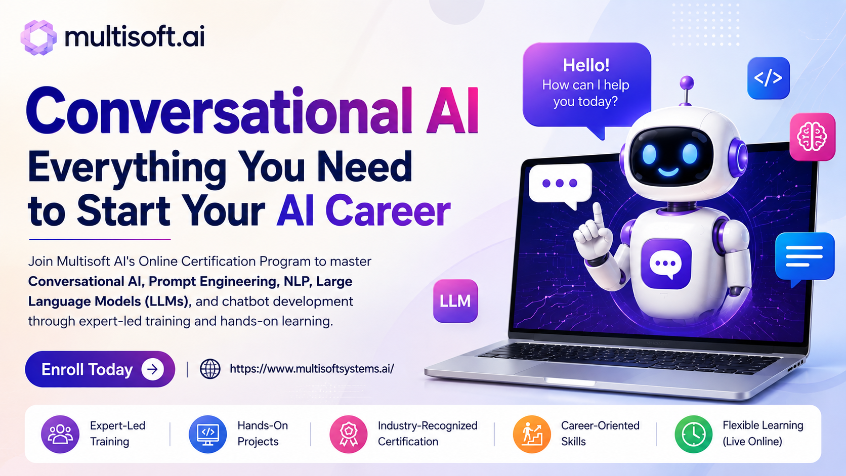 Conversational AI Training: Everything You Need to Start Your AI Career