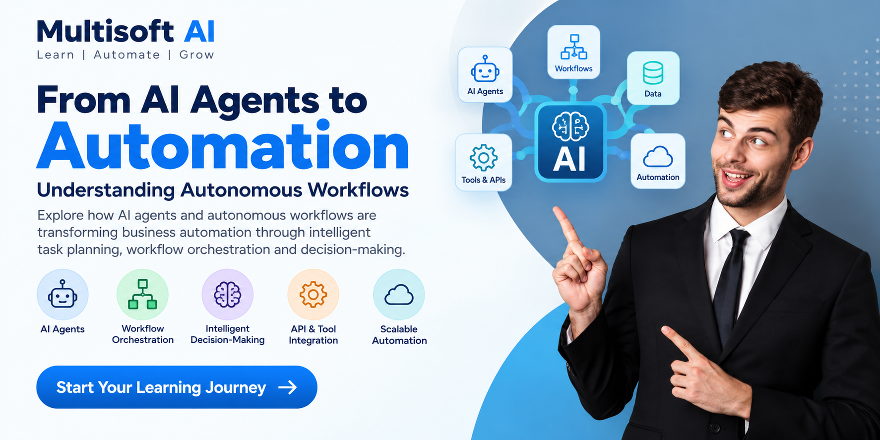 From AI Agents to Automation: Understanding Autonomous Workflows