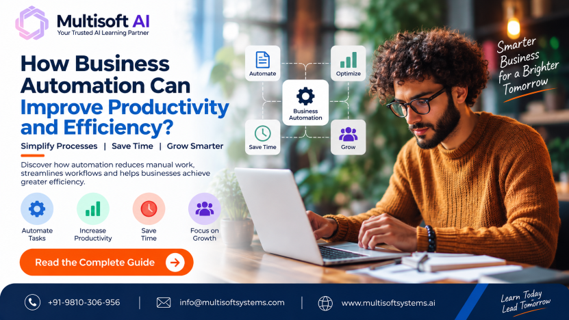 How Business Automation Can Improve Productivity and Efficiency?